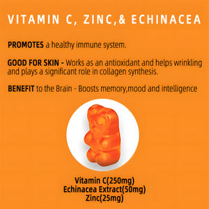 Gummie multivitaminiche per le donne uomini Extra forza immunitaria supporto per la salute integratore con vitamine C e 60 Gummies - Product Image 6