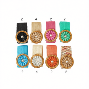 Ceinture en tissu 5 cm avec boucle en forme de cône de pin, sangle en cuir PP, accessoire de mode - Product Image 2