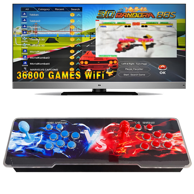 Factory Price PSP Retro Arcade S812 Motherboard Game Console 36800 with WIFI Video Game Console 36800 Games