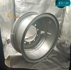 Acessórios de Transporte Baratos Chineses e Europeus 8.5-24, Rodas Especiais OEM com <span class=keywords><strong>2</strong></span> Furos de Ventilação para 12.00R24 - Product Image 4