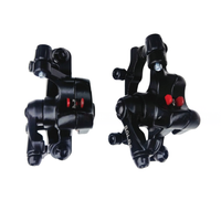 Accessoires de frein à disque réglables pour vélo, plaquettes de frein à disque avant et arrière pour VTT avec leviers, vente en gros pour vélos de route