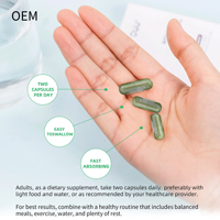 OEM suplemen Herbal kapsul Moringa untuk orang dewasa dan remaja tubuh Detox & dukungan kekebalan tubuh