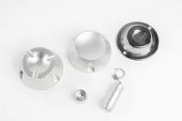 Détacheur de sécurité pour étiquettes rigides RUIFEIDI D-303B, haute force magnétique 12000gs, pour les magasins de vêtements (Argent/Noir/Gris)