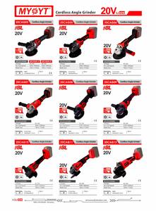 Motor tembaga penggiling sudut 650W, alat listrik kelas industri DIY dengan sertifikat CE 115mm, pelindung keamanan cakram 11000 RPM - Product Image 4