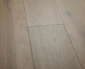 Popular Modern Brushed Oak Smoked Multilayer <b>Engineered</b> Wood <b>Floor</b> with High Quality and Eco-friendly Features - Product Image 1