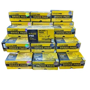 Bantalan rem kualitas tinggi untuk Toyo <span class=keywords><strong>ta</strong></span> 4 buah Set bantalan rem langsung dari pabrik - Product Image 1