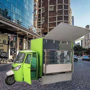 عربة تروسيكل كهربائية مخصصة لبيع الطعام/عربة توك توك لبيع المأكولات هوت دوج - Product Image 2