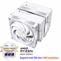 Ready Ship Thermalright FT140 White Twin Tower CPU Heatsink High TDP Cooler pour PC de jeu Intel 15e génération et AM5
