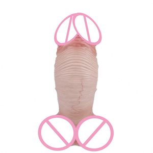 Krog Double-Layer Construction Liquid Silicone <b>Dildo</b> with Suction Cup Base Realistic Texture for G-Spot Stimulation - Product Image 2