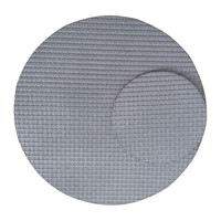 Maille filtrante en acier inoxydable fritté, plaque en maille métallique frittée, maille frittée multicouche de 1 à 100 microns