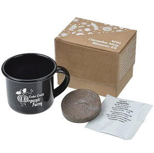 Taza Mini para Acampar con Logotipo Personalizado, Kit <span class=keywords><strong>de</strong></span> Cultivo <span class=keywords><strong>de</strong></span> Flores, Regalo Promocional Único para Exteriores, Porche, Camping, Estilo Rústico y Acogedor, Venta al Por Mayor - Product Image 1