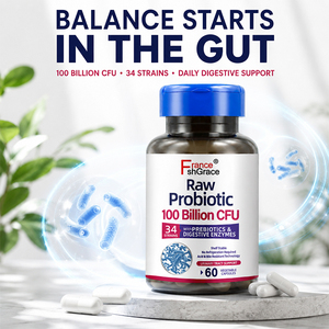Probiótico Shecome Personalizado, 100 Mil Millones de UFC, para la Salud Intestinal y el Apoyo Inmunológico, Cápsulas Veganas de Liberación Retardada para Adultos - Product Image 3
