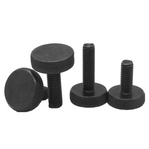 La fábrica puede personalizar tornillos de apriete manual, tornillos de cabeza plana moleteada GB835, tornillos de cabeza redonda negros y tornillos de ajuste de cabeza grande. - Product Image 4