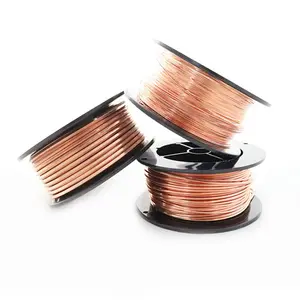 Precio más bajo 1,2 Mm 1,6 Mm alambre de cobre de aleación para Cable Coaxial e Industrial 50Mm alambre de cobre conductor de cobre desnudo