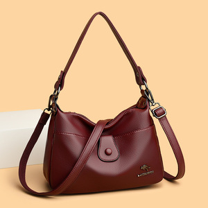 New High Quality Women Messenger Bags for Women Pu Leather Handbags Crossbody Bags Ladies Designer Shoulder Bags <b>Tote</b> Top-handle - Product Image 1