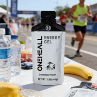 Paquet de gel énergétique pour nutrition sportive Emballage liquide pour performance optimale Gel pour boisson énergisante