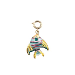 Colgante de Acero Inoxidable con Diseño de Vida Marina en Color Oro de 18K para Mujer, con Electroplacado al Vacío - Product Image 5