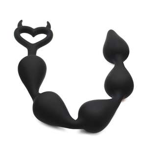 Nieuw Binnen Grote Siliconen Anale Kralen Flexibele Butt Plugs Anale Seksspeeltjes Sex Producten <span class=keywords><strong>Unisex</strong></span> Anale Ballen 36*3.5 Cm - Product Image 5