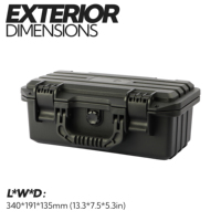 Boîte à outils rigide étanche IP67, boîte de rangement pour montres, étui de protection, Caja De Herramientas, Flight Case