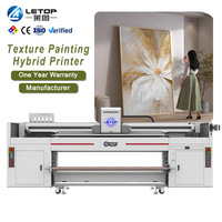 Imprimante numérique UV à jet d'encre LETOP Factory I3200 avec tête d'impression, traceur à plat pour acrylique, résolution élevée, hybride UV