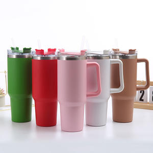 Gobelet isotherme à double paroi en acier inoxydable 18/8 de 40 oz avec poignée, performance thermique de 12 à 24 heures, vente en gros depuis l'entrepôt américain - Product Image 5