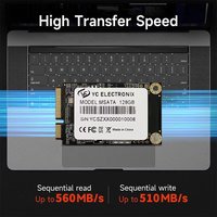 Unidad de Estado Sólido de Alta Calidad de 2.5 Pulgadas, Disco Duro Interno MSATA de 1TB, Tamaños Disponibles, Puerto de Expansión SATA - Producto Nuevo