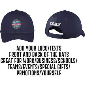 Logotipo de bordado personalizado Textos 2025 Adulto C914 Gorras de béisbol personalizadas con diseño de bordado único - Product Image 5