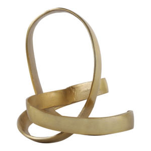 Scultura Decorativa in Alluminio a Forma di Nodo, Ornamento Moderno per Casa, Ufficio, Bagno, Soggiorno, Arredamento Elegante - Product Image 4