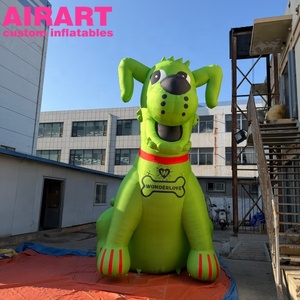 Evento Temático <span class=keywords><strong>de</strong></span> Mascotas con Animal <span class=keywords><strong>de</strong></span> Dibujos <span class=keywords><strong>Animados</strong></span> Inflable Verde Personalizado - Product Image 4