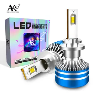 AKE D01 880 ไฟหน้า LED สากล 130 W 13000lm การบินอลูมิเนียม LED 880 ไฟหน้า 9-16V 880 หลอดไฟ LED รับประกัน 18 เดือน