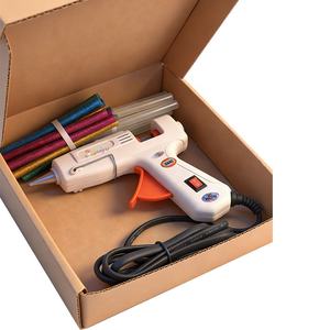 Pistola de Pegamento Caliente de Doble Temperatura 15W 25W, Color Blanco, para Proyectos DIY, Uso Doméstico, Manualidades, con Juego de Barras de Pegamento Brillantes de Colores Surtidos - Product Image 6