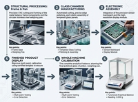 Balance de laboratoire numérique haute précision TIANQING JA303P 0,1 mg avec écran LCD, support OEM, métal/plastique, garantie 1 an, Jiangsu
