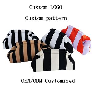 Borse da <span class=keywords><strong>donna</strong></span> in tessuto a maglia per <span class=keywords><strong>uncinetto</strong></span> pochette da <span class=keywords><strong>donna</strong></span> con pochette a forma di gnocco arricciato a nuvola <span class=keywords><strong>borsa</strong></span> Casual per il trucco - Product Image 2