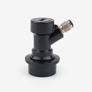 ボールロック切断ディスペンサー液体ガスコネクタ有刺/1/4 MFLスレッドフレア自家醸造コーネリアスビールケグ - Product Image 4