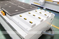 Routeur CNC TechPro 1325 ATC 3 axes, machine de découpe automatique du bois avec changeur d'outils automatique