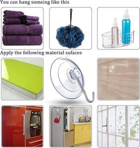 Venta Directa de Fábrica, Gancho de Succión con Adhesivo Fuerte, Ventosa de Pared con Gancho Metálico - Product Image 3