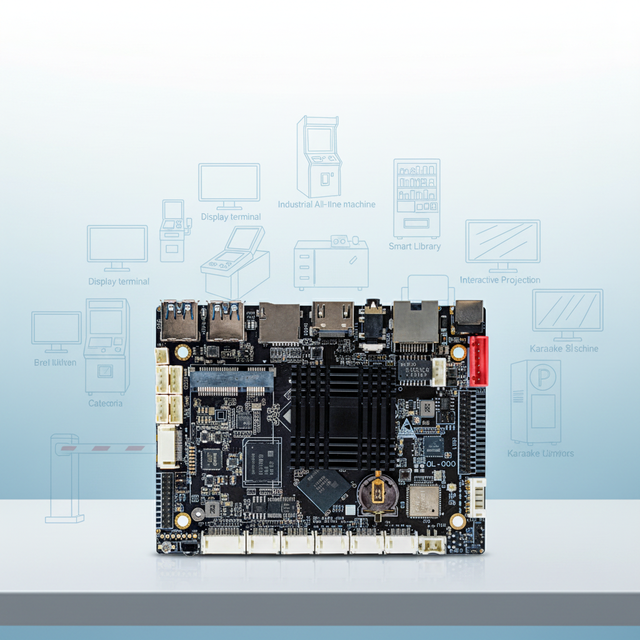 New Rockchip Screen for WiFi LTE 15 Inch Board Development Digital 4G Main PC Rk3399 Android System Motherboard 128 GB