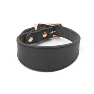 Collar de Perro de Cuero Genuino de Lujo al por Mayor, Suave, Ajustable, Sólido, Cónico, <span class=keywords><strong>Extra</strong></span> Ancho, Diseño Greyhound Whippet - Product Image 4