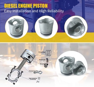 QSK19 QSK19G K19 K38เครื่องจักร K50เครื่องยนต์และชิ้นส่วนเครื่องยนต์ดีเซลลูกสูบปลอมแปลง3631244 3096682 - Product Image 4