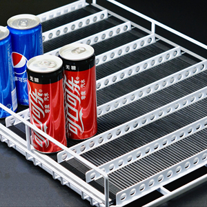 Инновационная Автоматическая Полочка для гравитационной подачи роликовая скользящая полочная система холодильника для отображения и хранения - Product Image 1