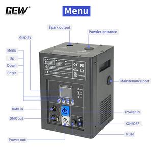 Machine à étincelles froides 750W pour DJ, scène, mariage, fête, 4 pièces avec flight case, entrepôt USA - Product Image 5