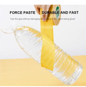 UJANG Ruban adhésif transparent double face transparent auto-adhésif Positionnement <span class=keywords><strong>rigide</strong></span> Ruban d'emballage pour tapis en fibre de verre - Product Image 4