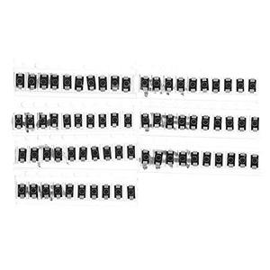 Eiechip 70 Stück/Set SMD Schottky-Dioden-Kit M1 1N4001 M4 1N4004 M7 <span class=keywords><strong>1N4007</strong></span> SS14 US1M RS1M SS34 7 Werte 10 Stück Set - Product Image 4