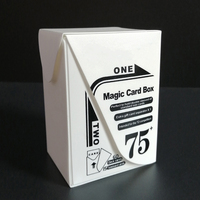 Boîte de rangement pour cartes de jeu YuGiOn, boîte de rangement pour cartes à collectionner, jeux de société, plastique de haute qualité, personnalisable, OEM, matériaux recyclés, fermeture auto-verrouillante