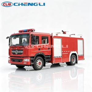 Camión de Bomberos Dongfeng D9 4x2 con Tanque de Agua de 6 Toneladas, 90m de Altura de Trabajo y Sistemas de Control - Product Image 4