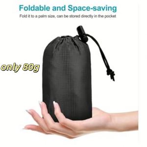 Sac à dos pliable en polyester léger et imperméable de 20 L avec logo personnalisé, sac de sport décontracté pour activités de plein air, voyages, randonnée, fitness - Product Image 4