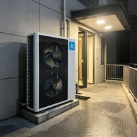 Pompe à chaleur monobloc air-eau R290 18KW EVI DC Inverter JIADA A+++ Haute Efficacité Basse Température WIFI OEM pour Chauffage Domestique et ECS