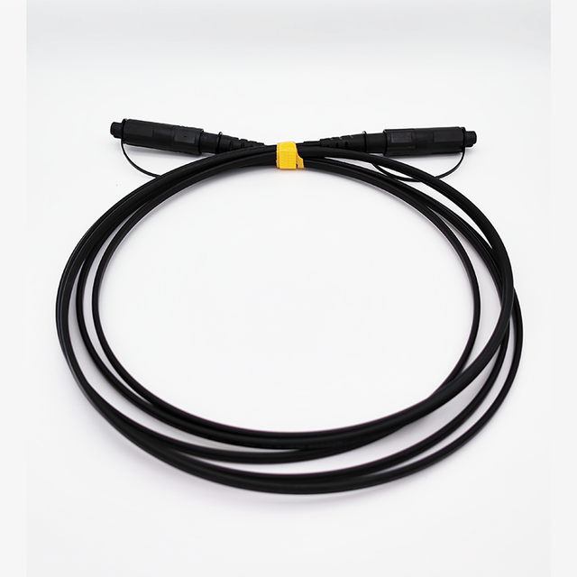 IP67 Rated Waterproof Fiber Patch Cord Rugged Outdoor Cable with LC SC MPO Interface