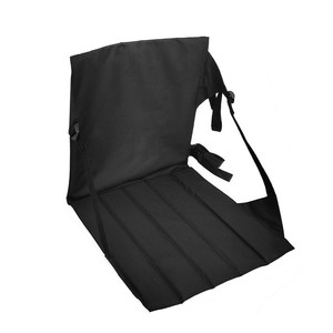 Cojín de asiento plegable portátil, silla de playa para pícnic al aire libre de tela Oxford 600D azul para 1-2 personas - Product Image 5