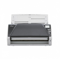 Scanner de documents A3 fi-7460 (PA03710-B055) avec interface USB, élément de numérisation CCD, scanner couleur 24 bits recto-verso pour archives de bureau